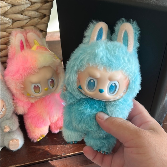Blue and Pink Furry big into energy set